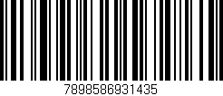 Código de barras (EAN, GTIN, SKU, ISBN): '7898586931435'