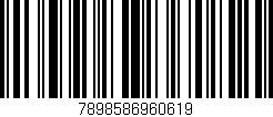 Código de barras (EAN, GTIN, SKU, ISBN): '7898586960619'