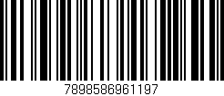Código de barras (EAN, GTIN, SKU, ISBN): '7898586961197'
