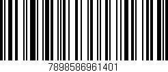 Código de barras (EAN, GTIN, SKU, ISBN): '7898586961401'