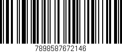 Código de barras (EAN, GTIN, SKU, ISBN): '7898587672146'