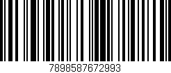 Código de barras (EAN, GTIN, SKU, ISBN): '7898587672993'