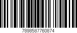Código de barras (EAN, GTIN, SKU, ISBN): '7898587760874'