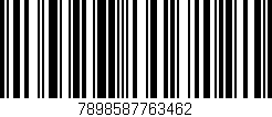 Código de barras (EAN, GTIN, SKU, ISBN): '7898587763462'