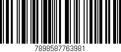 Código de barras (EAN, GTIN, SKU, ISBN): '7898587763981'