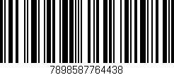 Código de barras (EAN, GTIN, SKU, ISBN): '7898587764438'