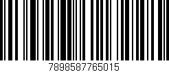 Código de barras (EAN, GTIN, SKU, ISBN): '7898587765015'