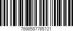 Código de barras (EAN, GTIN, SKU, ISBN): '7898587765121'