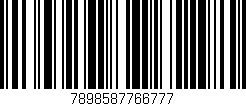 Código de barras (EAN, GTIN, SKU, ISBN): '7898587766777'