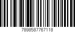 Código de barras (EAN, GTIN, SKU, ISBN): '7898587767118'