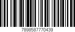 Código de barras (EAN, GTIN, SKU, ISBN): '7898587770439'