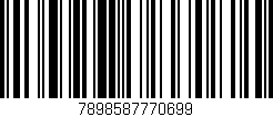 Código de barras (EAN, GTIN, SKU, ISBN): '7898587770699'