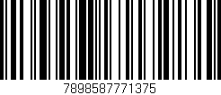 Código de barras (EAN, GTIN, SKU, ISBN): '7898587771375'