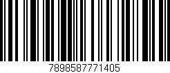 Código de barras (EAN, GTIN, SKU, ISBN): '7898587771405'