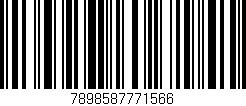 Código de barras (EAN, GTIN, SKU, ISBN): '7898587771566'