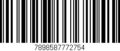 Código de barras (EAN, GTIN, SKU, ISBN): '7898587772754'