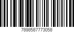 Código de barras (EAN, GTIN, SKU, ISBN): '7898587773058'