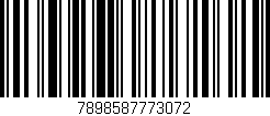 Código de barras (EAN, GTIN, SKU, ISBN): '7898587773072'