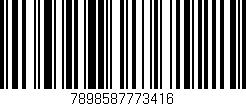 Código de barras (EAN, GTIN, SKU, ISBN): '7898587773416'