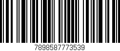Código de barras (EAN, GTIN, SKU, ISBN): '7898587773539'