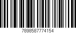 Código de barras (EAN, GTIN, SKU, ISBN): '7898587774154'