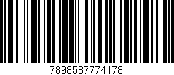 Código de barras (EAN, GTIN, SKU, ISBN): '7898587774178'