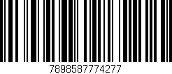 Código de barras (EAN, GTIN, SKU, ISBN): '7898587774277'
