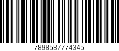 Código de barras (EAN, GTIN, SKU, ISBN): '7898587774345'