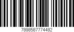 Código de barras (EAN, GTIN, SKU, ISBN): '7898587774482'