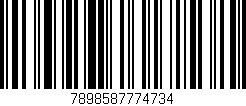 Código de barras (EAN, GTIN, SKU, ISBN): '7898587774734'