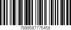 Código de barras (EAN, GTIN, SKU, ISBN): '7898587775458'