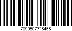 Código de barras (EAN, GTIN, SKU, ISBN): '7898587775465'