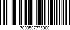 Código de barras (EAN, GTIN, SKU, ISBN): '7898587775908'