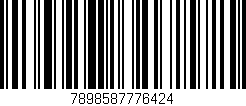Código de barras (EAN, GTIN, SKU, ISBN): '7898587776424'