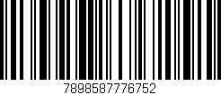 Código de barras (EAN, GTIN, SKU, ISBN): '7898587776752'