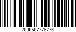 Código de barras (EAN, GTIN, SKU, ISBN): '7898587776776'