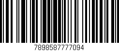 Código de barras (EAN, GTIN, SKU, ISBN): '7898587777094'