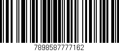 Código de barras (EAN, GTIN, SKU, ISBN): '7898587777162'