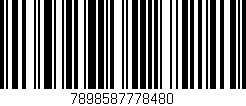 Código de barras (EAN, GTIN, SKU, ISBN): '7898587778480'