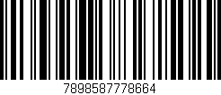 Código de barras (EAN, GTIN, SKU, ISBN): '7898587778664'