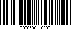 Código de barras (EAN, GTIN, SKU, ISBN): '7898588110739'
