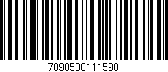 Código de barras (EAN, GTIN, SKU, ISBN): '7898588111590'