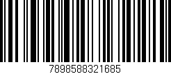 Código de barras (EAN, GTIN, SKU, ISBN): '7898588321685'