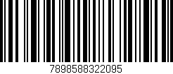 Código de barras (EAN, GTIN, SKU, ISBN): '7898588322095'