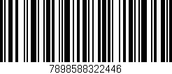 Código de barras (EAN, GTIN, SKU, ISBN): '7898588322446'