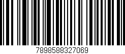Código de barras (EAN, GTIN, SKU, ISBN): '7898588327069'