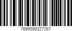 Código de barras (EAN, GTIN, SKU, ISBN): '7898588327267'