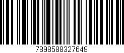 Código de barras (EAN, GTIN, SKU, ISBN): '7898588327649'