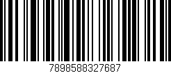Código de barras (EAN, GTIN, SKU, ISBN): '7898588327687'