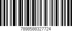 Código de barras (EAN, GTIN, SKU, ISBN): '7898588327724'